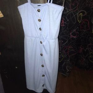 Light Blue Periwinkle Dress